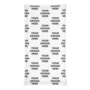 Custom Neck Gaiter, Customized All Over Print Neck Gaiter, Personalised Text Neck Gaiter, Your Image or Logo Neck Gaiter