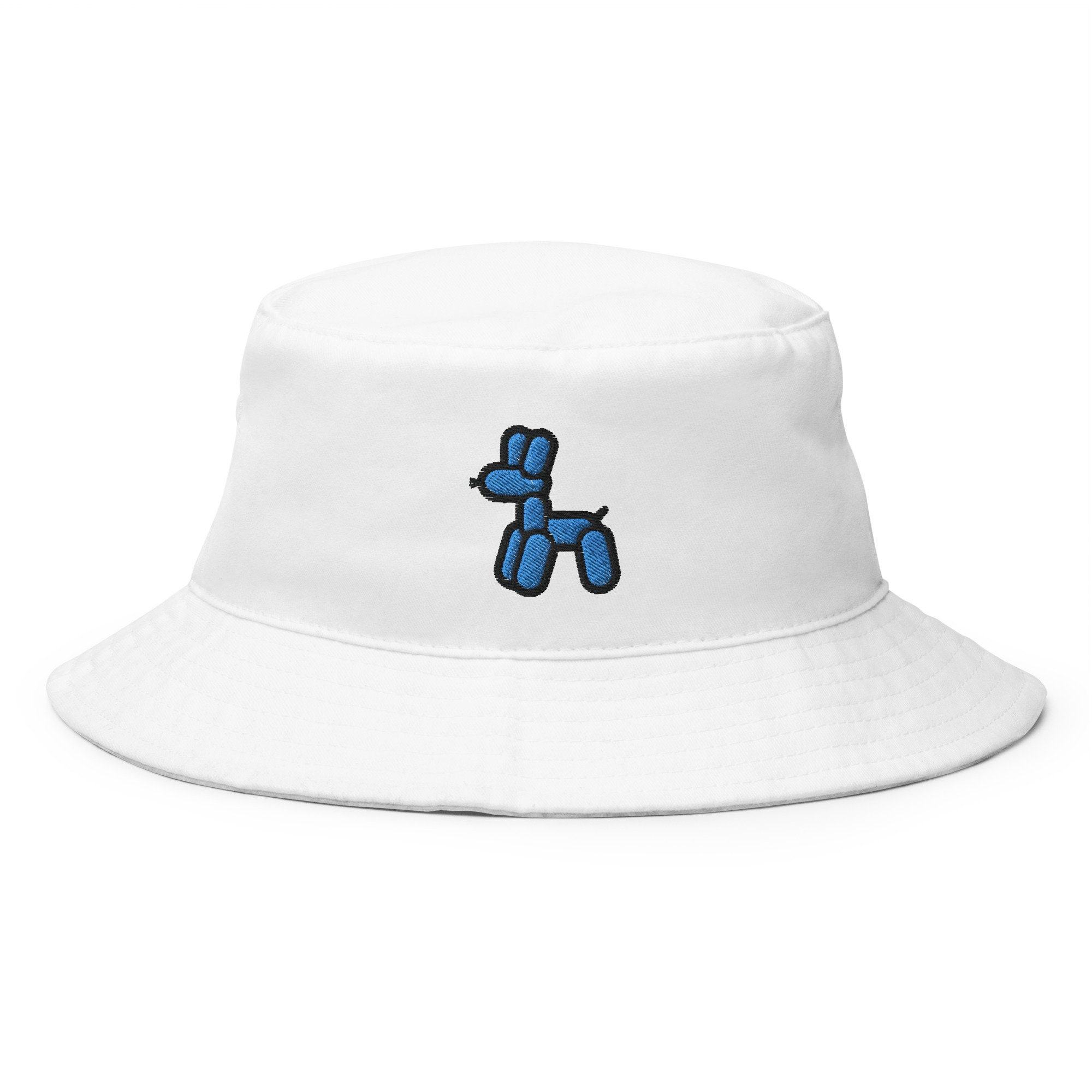 Balloon Dog Bucket Hat Embroidered 
