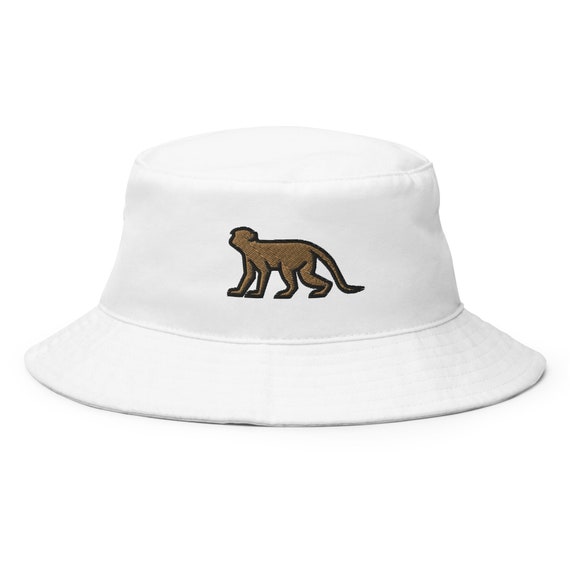 salami uitsterven waterstof Buy Monkey Bucket Hat Embroidered Bucket Hat Handmade Unisex Online in  India - Etsy