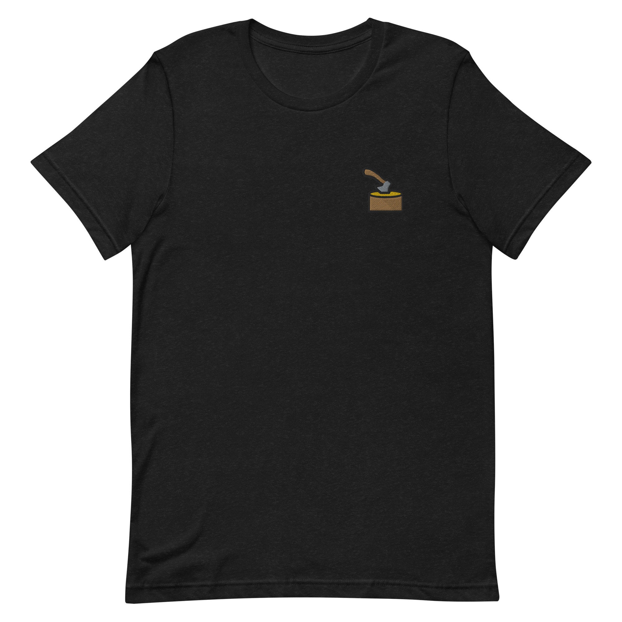 Ax Unisex T-shirt, Embroidered Unisex T-shirt Gift for