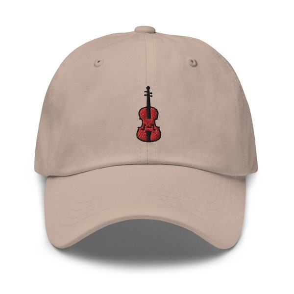 Cello geborduurde papa hoed, geborduurde unisex hoed, papa cap, verstelbare baseball cap cadeau voor hem