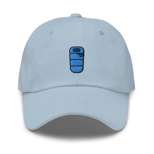 Schlafsack Papa Hut, gestickte Unisex Mütze, handgefertigte Papa Mütze, verstellbare Baseballmütze Geschenk - mehrere Farben