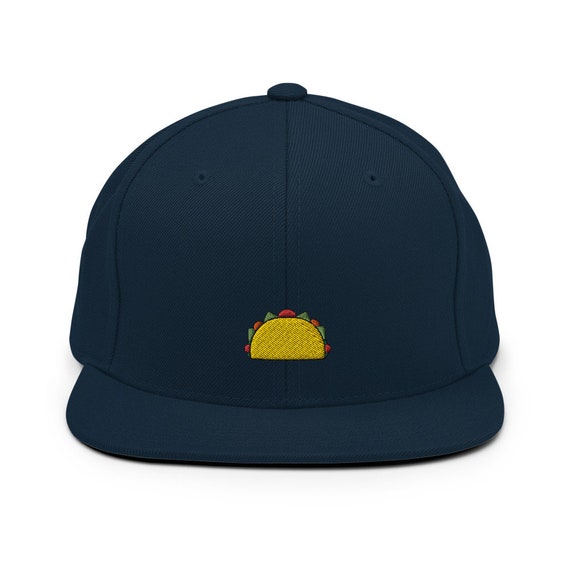 Taco Embroidered Snapback Hat Cap Gift 