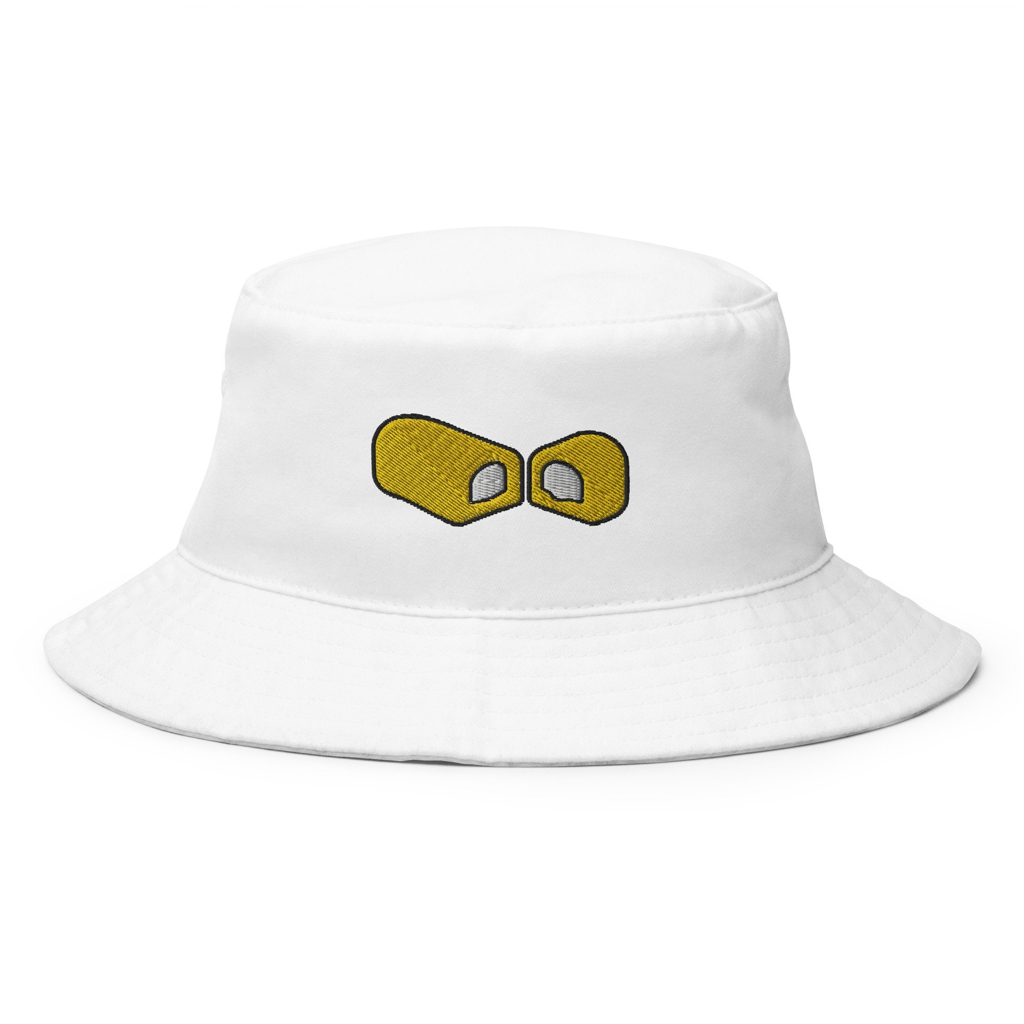 Twinkie Bucket Hat, Embroidered Bucket Hat, Handmade Unisex