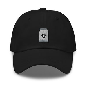 Milk Dad HatEmbroidered Unisex Hat, Handmade Dad Cap, Adjustable Baseball Cap Gift - Multiple Colors