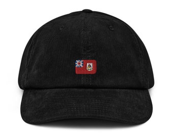 Corduroy hat