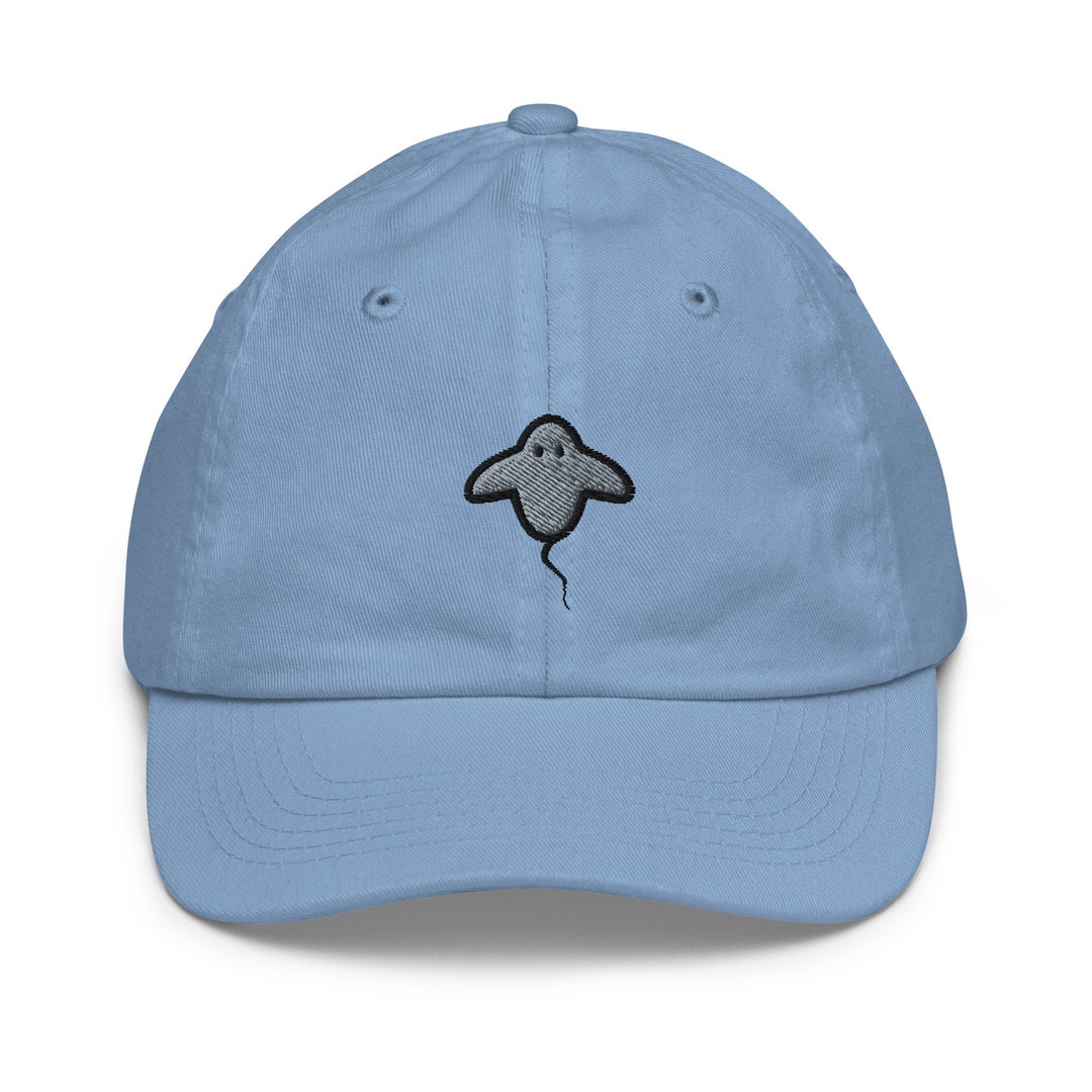 String Ray Hat Stingray Youth Baseball Cap, Handmade Kids Hat, Embroidered Childrens ...