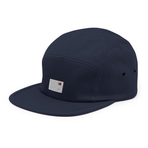 Gorra de cinco paneles bordada con carta de correo, regalo de sombrero