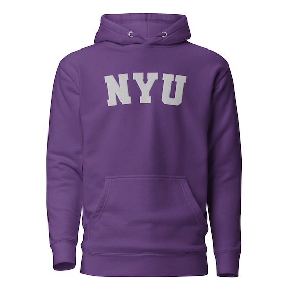 Campus Colors NCAA Gameday Hoodie - Long Sleeve Unisex Sweatshirt, Team Logo, Purple XX-Large