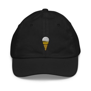 Kinder Eistüte Jugend Baseballmütze, gestickte Kindermütze, Kindermütze Geschenk - mehrere Farben