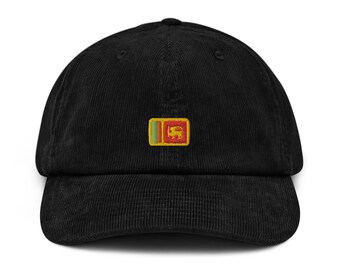 Corduroy hat