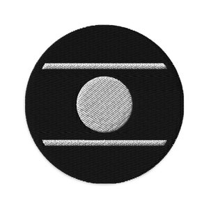 Laos Embroidered Patch, 3&quot; Laos Flag Patch, Circular Laos Patch Embroidery, Iron on/Sew on Patch Embroidery, ປະເທດລາວ