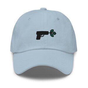Peace Dad Hat, Embroidered Unisex Hat, Handmade Dad Cap, Adjustable Baseball Cap Gift - Multiple Colors