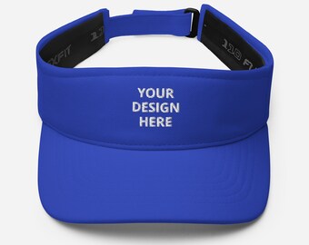 Custom Visor, Personalized Summer Visor, Your Design Text or