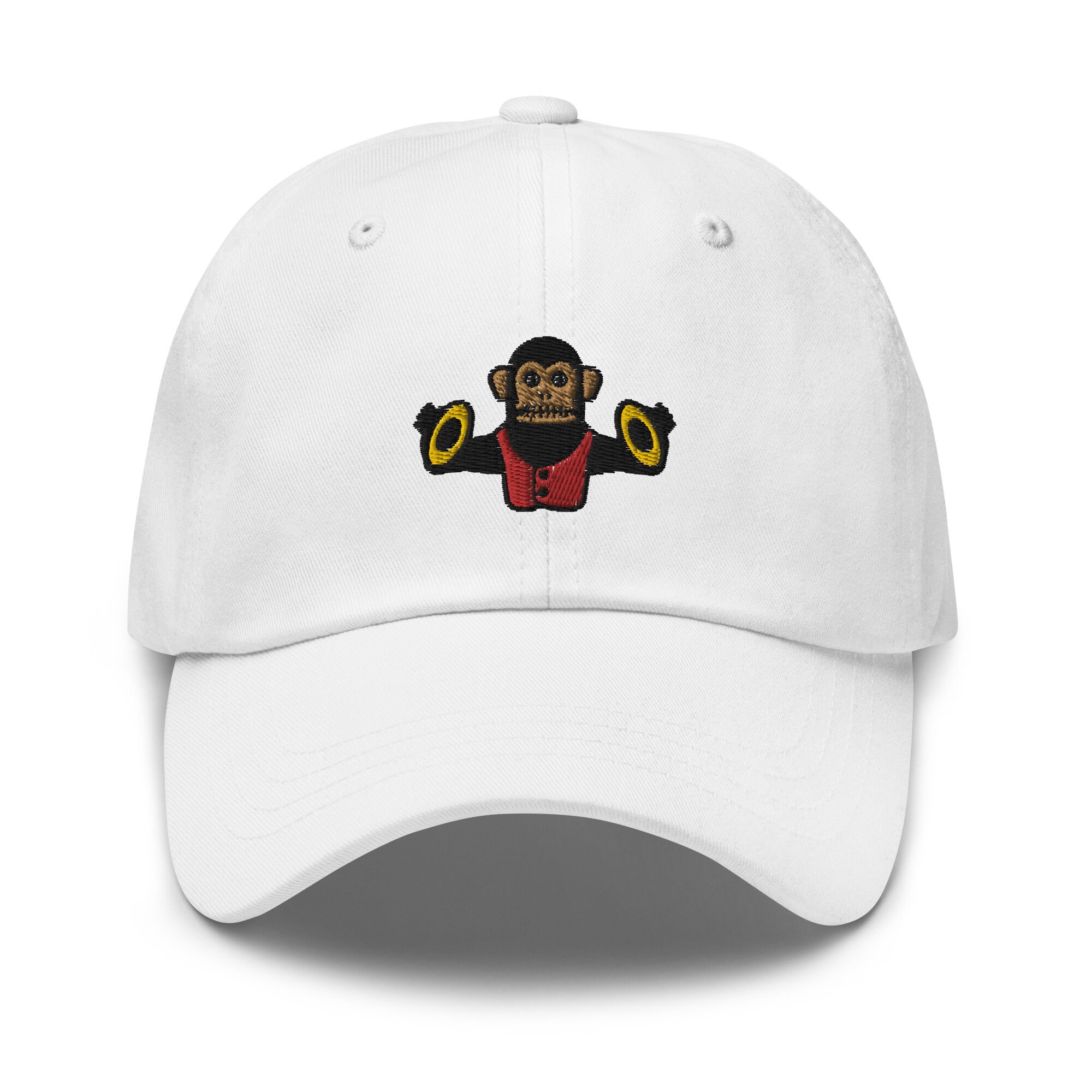 Cymbal Monkey Dad Hat Embroidered 