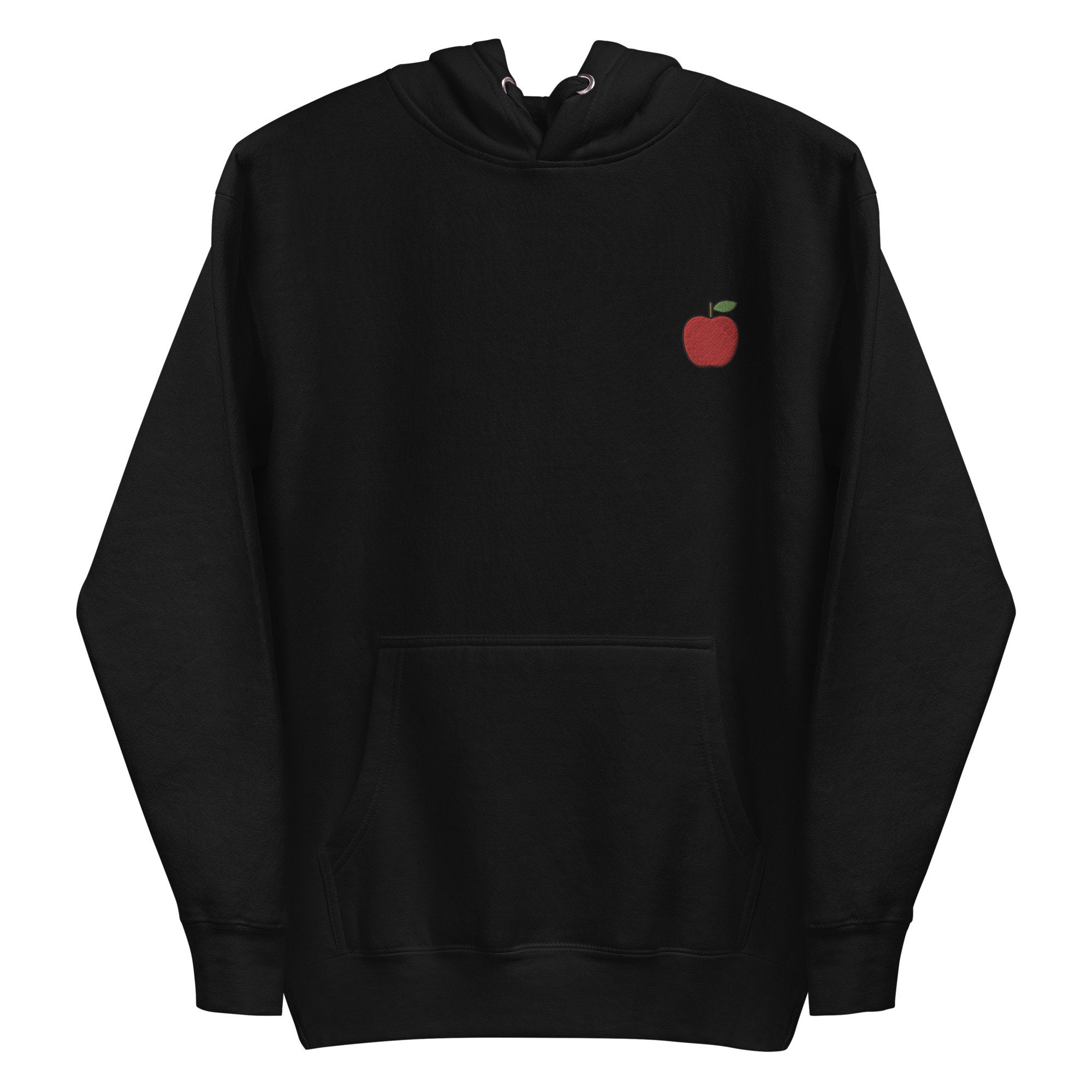 Apple Unisex Hoodie Premium Pullover Hooded Sweatshirt Long - Etsy