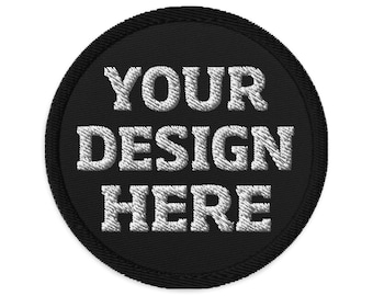 Individuelles Bügelbild: Personalisiertes gesticktes 3-Zoll-Design