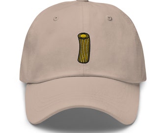 Rigatoni geborduurde papa hoed, geborduurde unisex hoed, papa cap, verstelbare baseball cap cadeau voor hem