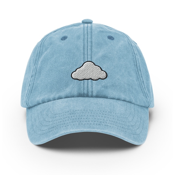 Cloud Vintage Hat Aged Dad Cap Faded 