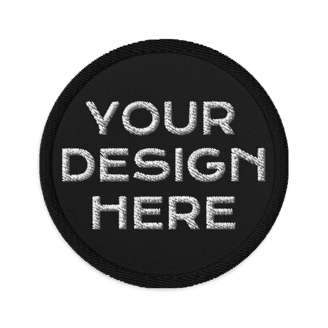 Iron on Custom Patch, Sew on Customized Patch, Personalized 3 Patches
