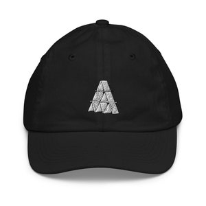 Cappellino da baseball per ragazzi "House of Cards", fatto a mano, ricamato, regalo per bambini - vari colori