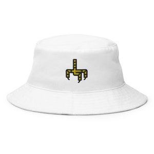 Claw Bucket Hat, Embroidered Bucket Hat, Handmade Unisex Adult Cotton Sun Hat, Summer Hat Gift - Multiple Colors