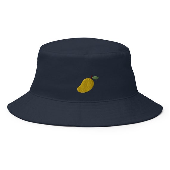 Mango Fruit Embroidered Bucket Hat Handmade Unisex Adult Cotton Sun Hat Summer Hat Gift Etsy UK