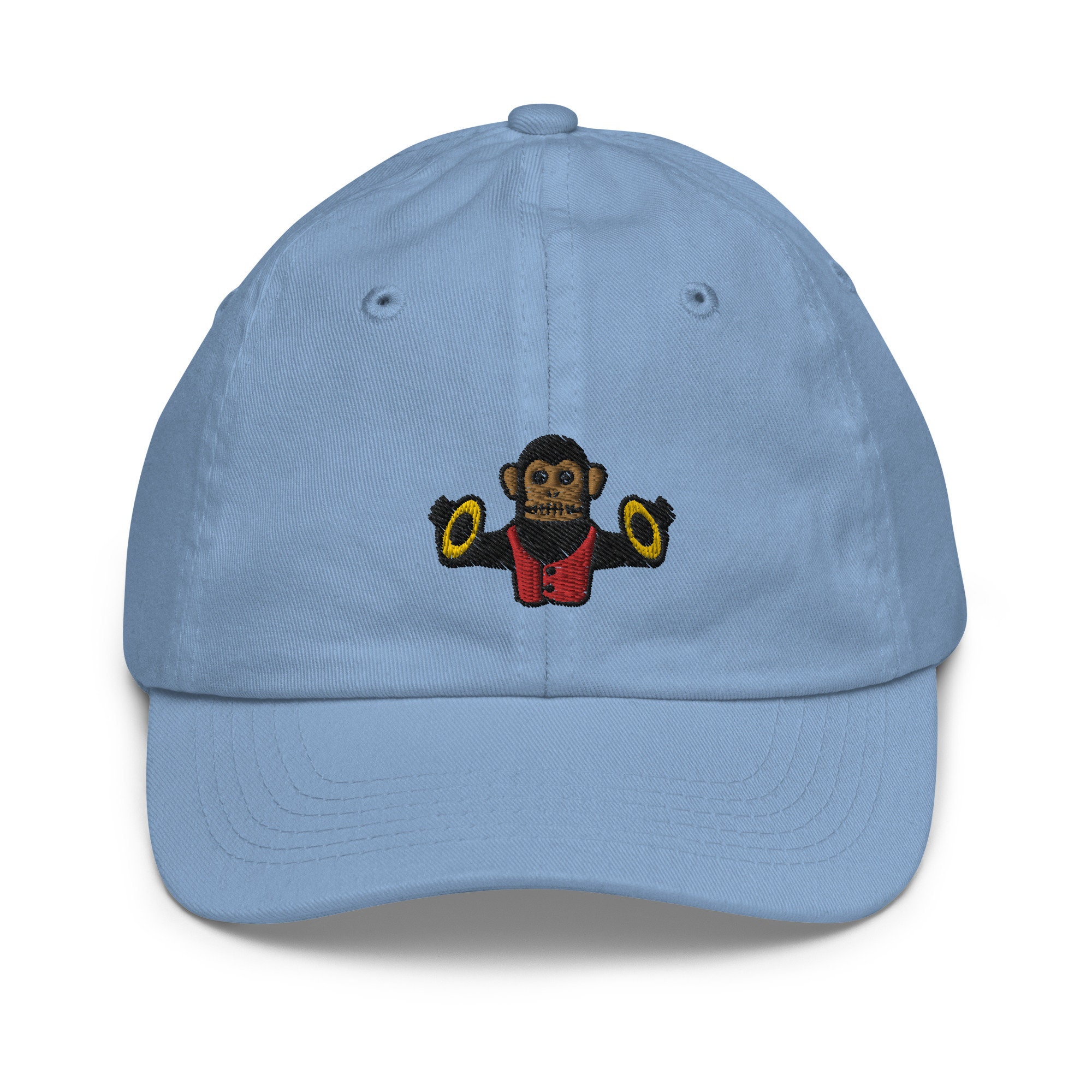 Cymbal Monkey Youth Baseball Cap 