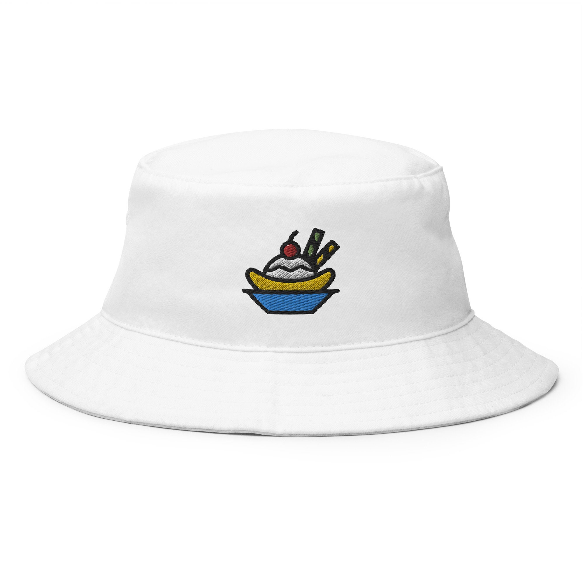 Banana Split Bucket Hat Embroidered 