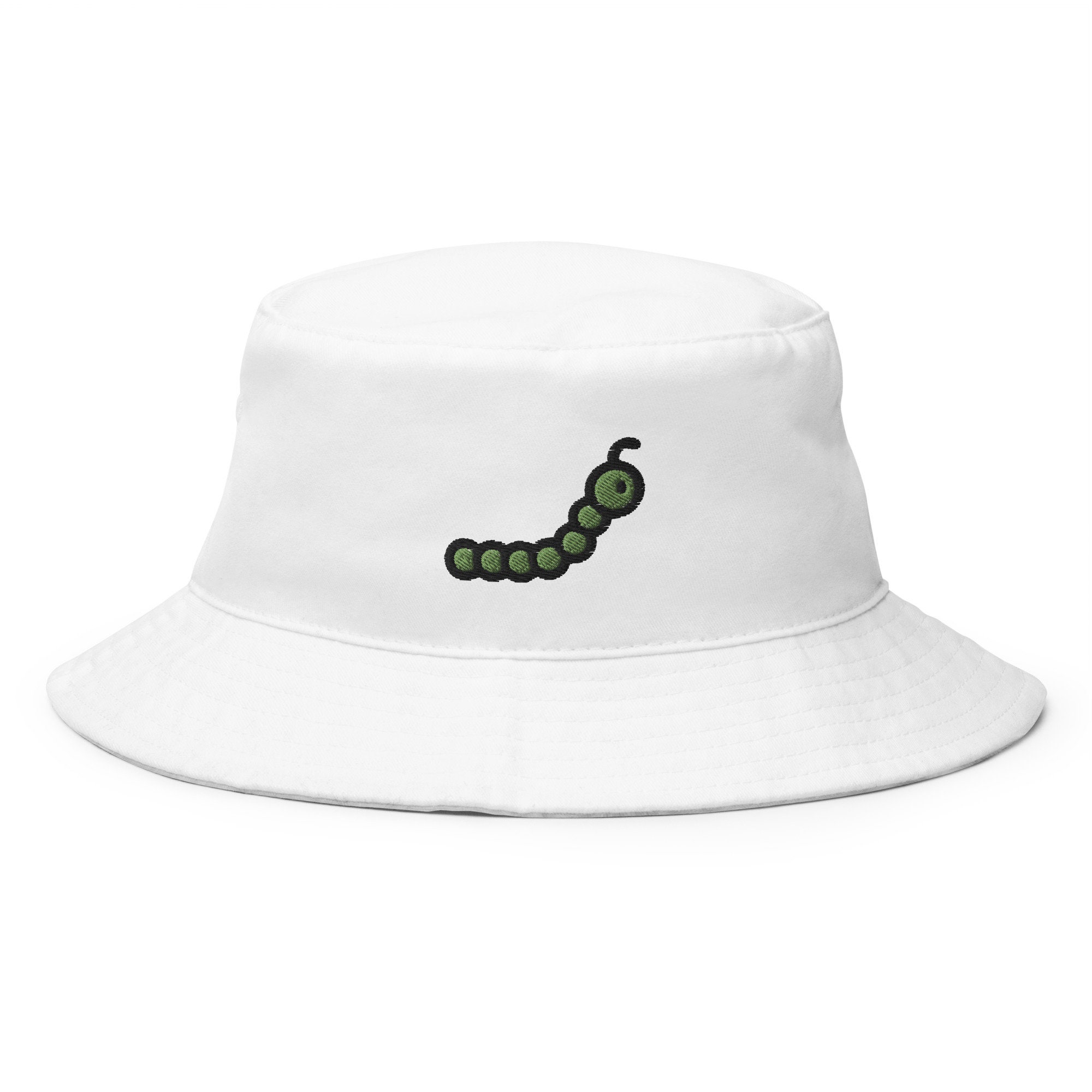 Caterpillar Bucket Hat Embroidered 