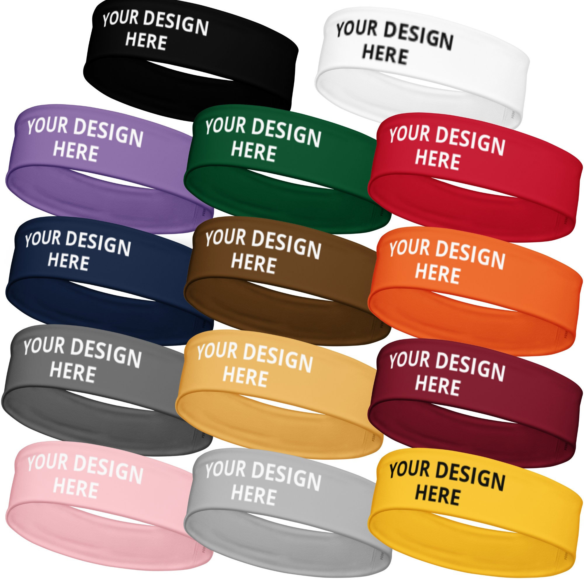 Custom Wholesale Melt Elastic Bands With Your Own LOGO 