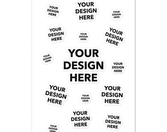 Custom Sticker Sheet: Personalized Waterproof Kiss Cut Decals