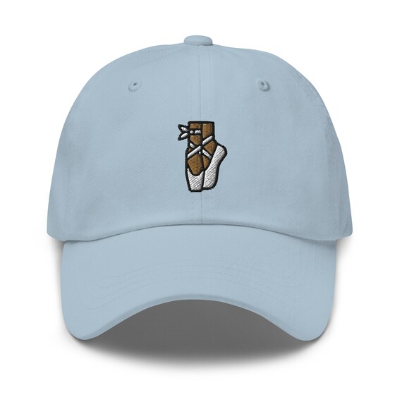 Embroidered Ballet Shoe Dad Hat: Unisex Cotton Twill  display picture 1