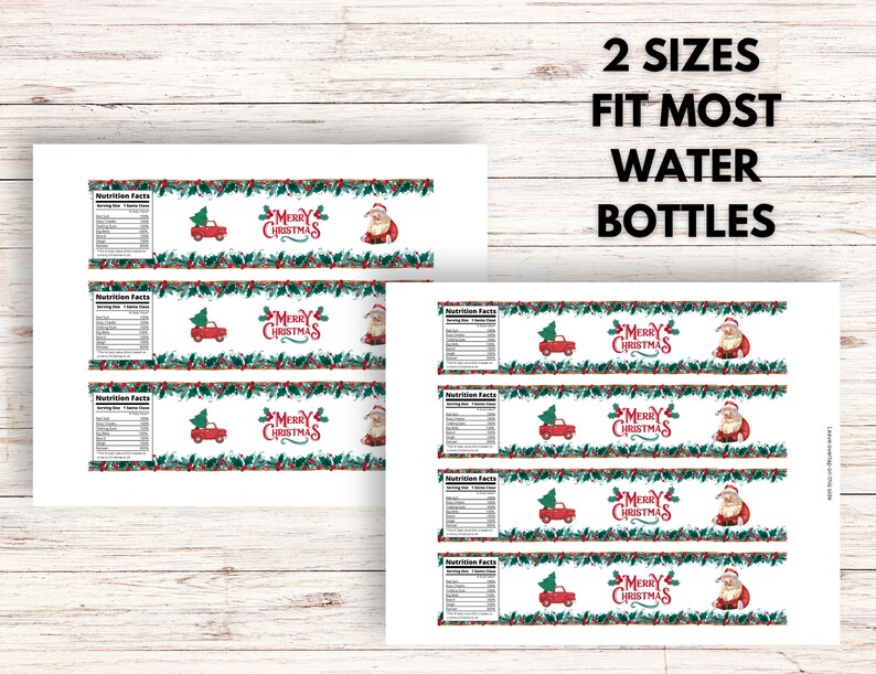 Christmas Water Bottle Labels Printable - Il 794xN.4390158858 9twk
