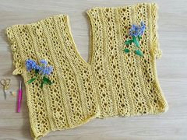 Castaway Tunic crochet Pattern image 10