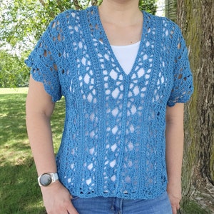 Castaway Tunic crochet Pattern image 7