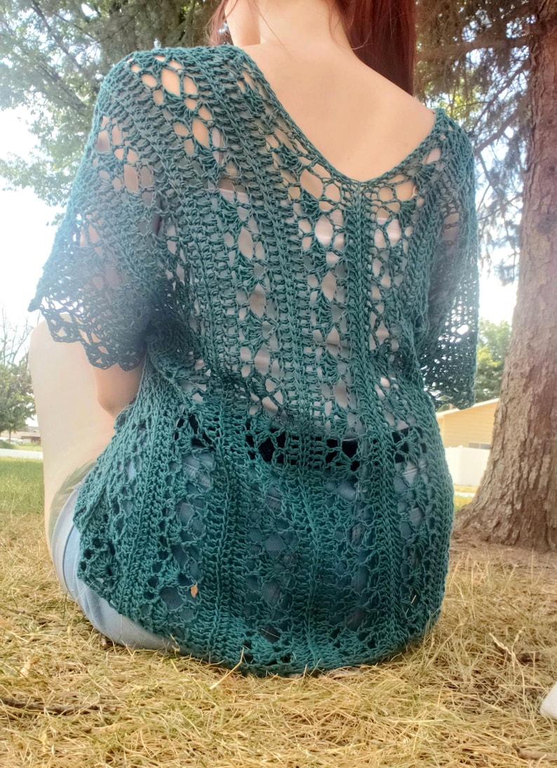 Castaway Tunic crochet Pattern image 5