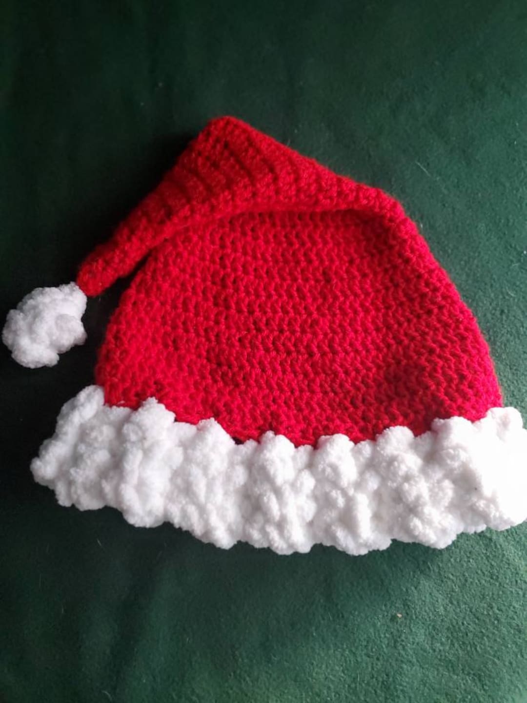 Easy Crochet Santa Hat Crochet Pattern - Etsy