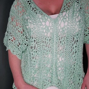 Castaway Tunic crochet Pattern image 9