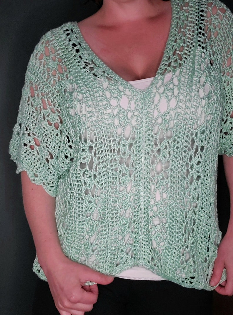 Castaway Tunic crochet Pattern image 9