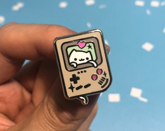 Retro Classic Game Boy Hard Enamel Pin- cute, kawaii, gift, lapel pin