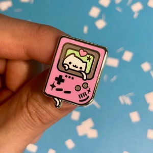 Épingle en émail dur couleur Game Boy rétro - mignon, kawaii, cadeau, épinglette