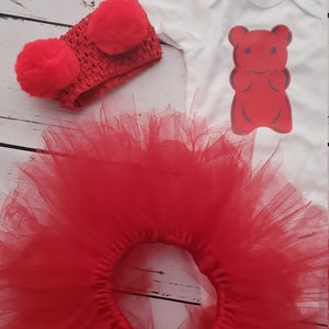 Gummy Bear Halloween Costume, Gummy Bear Tutu Outfit