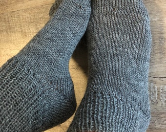 Alpaca/Wool Socks Handmade Ankle Hight