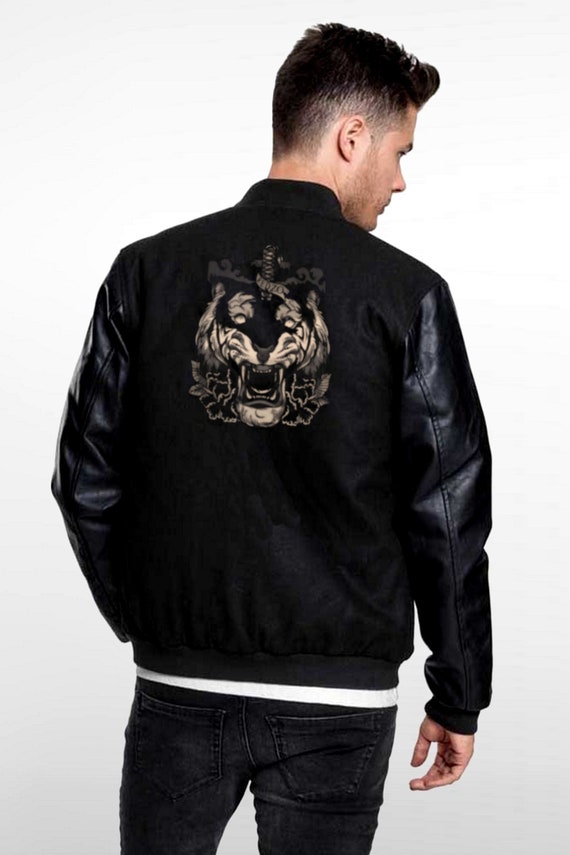 College 2025 jacket leather
