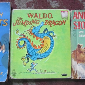 Set of Three Vintage Children&#39;s Books, Collectibles