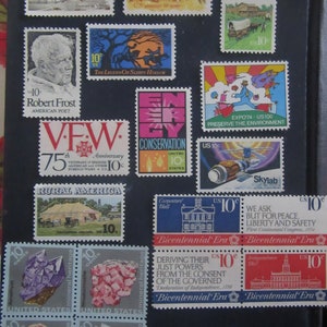 Group of USA 10 Cent Stamps