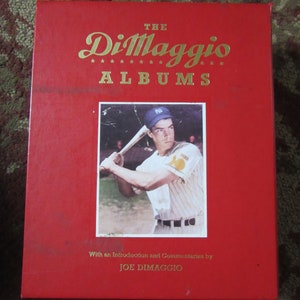 The DiMaggio Albums, Two Volume Set About Joe DiMaggio, Collectible Books