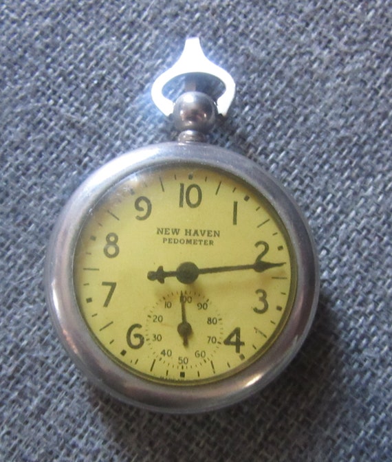 Vintage New Haven Pedometer Etsy