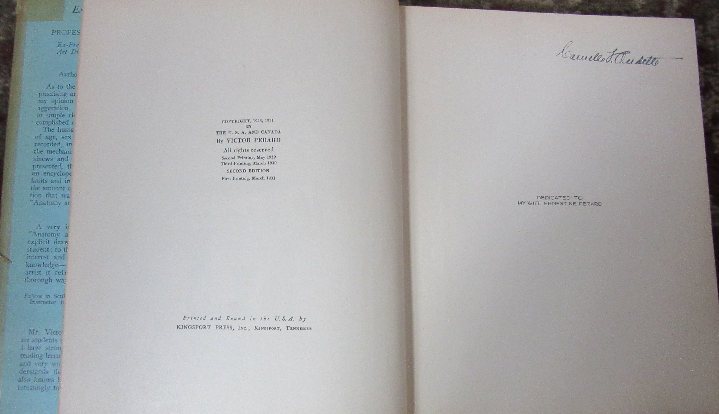 Vintage Art Instruction Book Anatomy and Drawing by Victor Perard Etsy